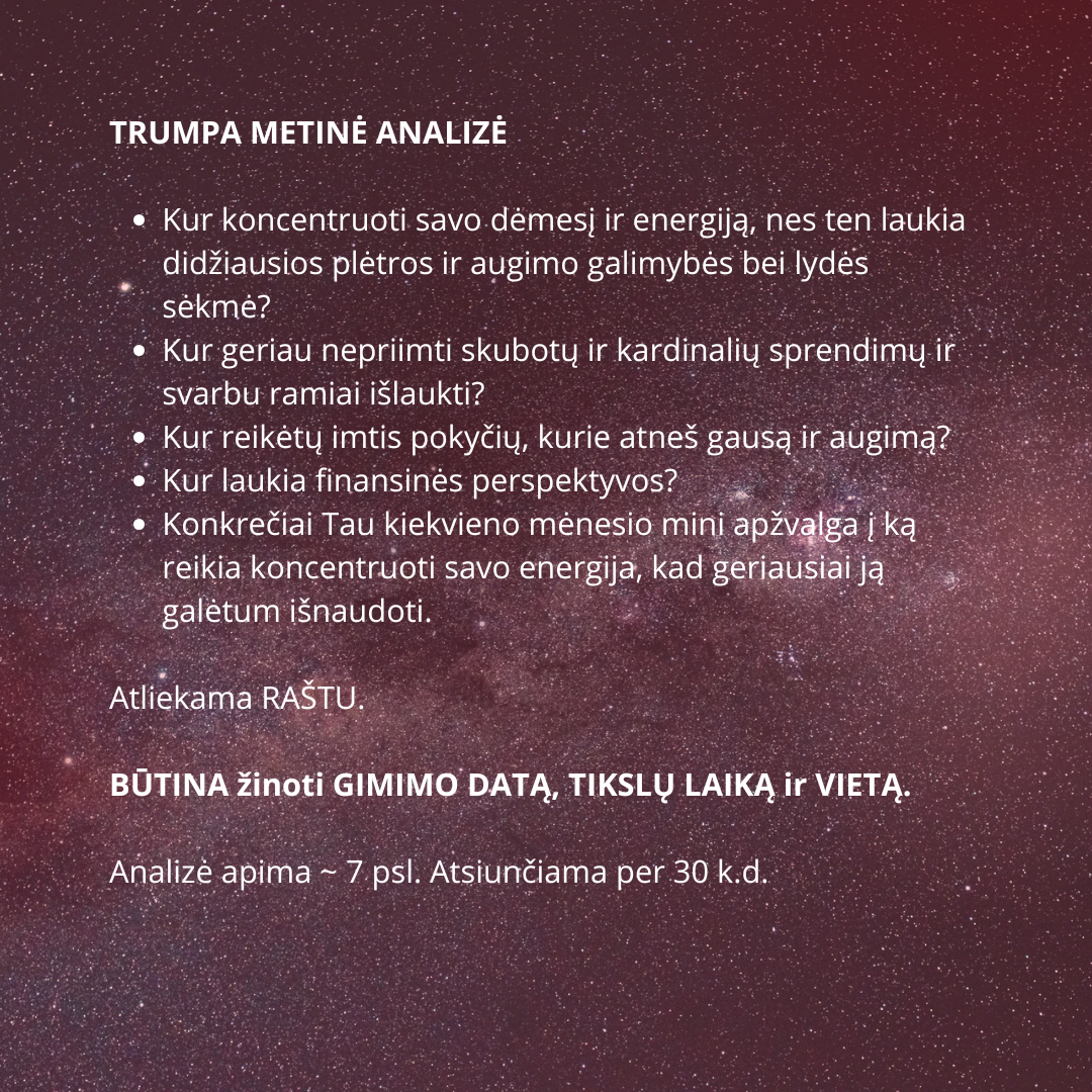 Astrologinė Analizė
