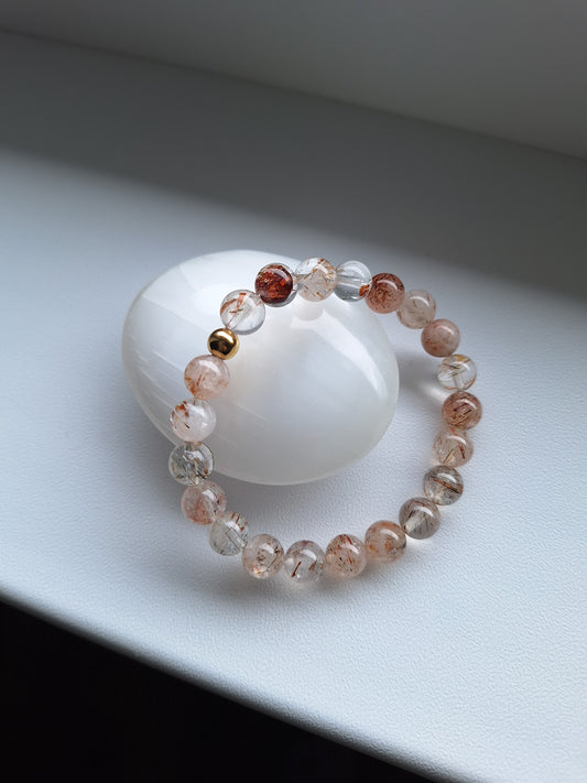 Super 7 Kvarco Apyrankė