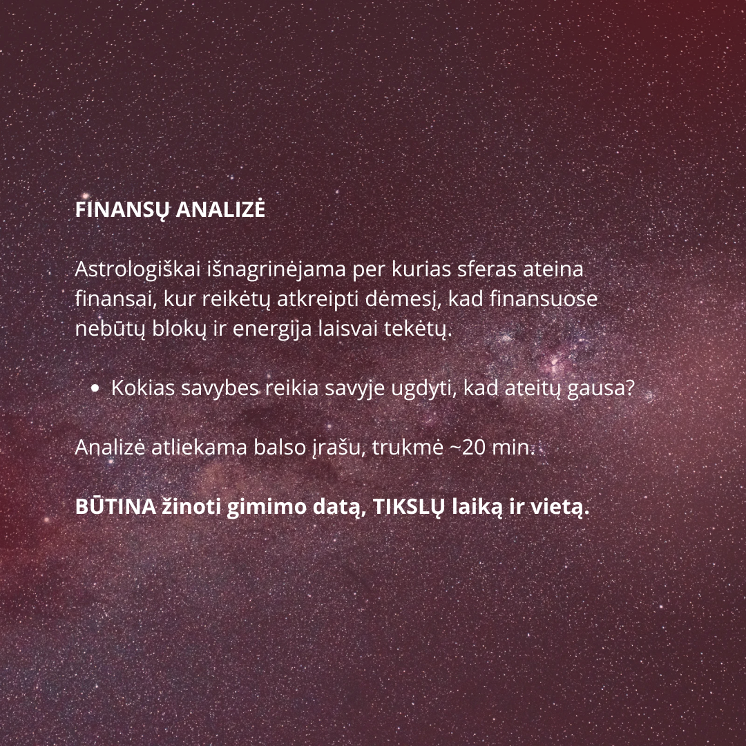 Astrologinė Analizė