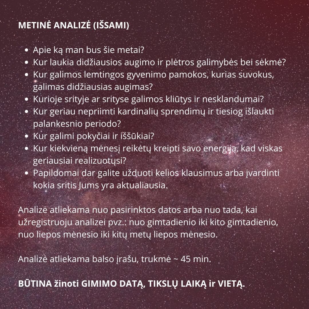 Astrologinė Analizė