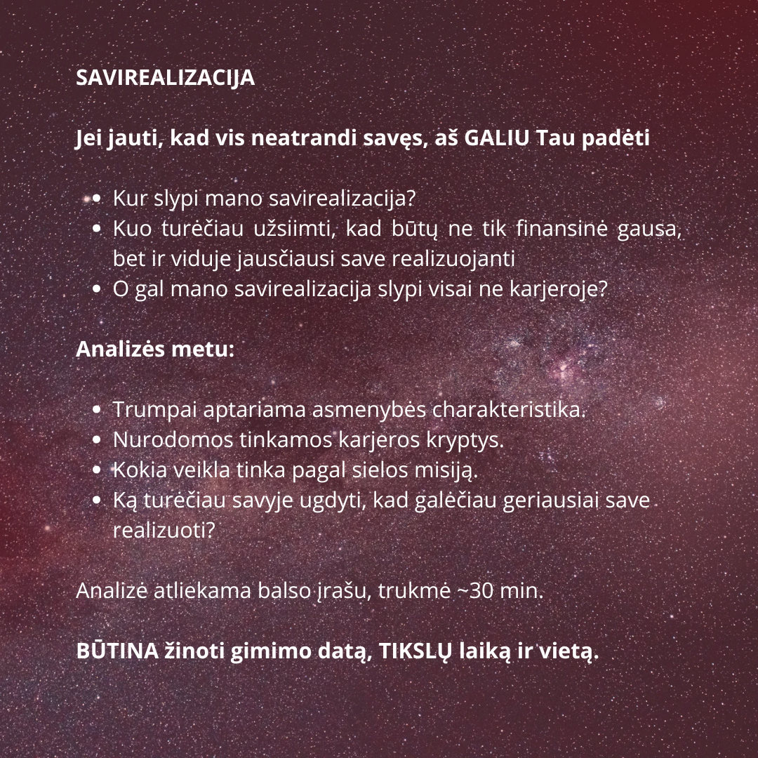 Astrologinė Analizė